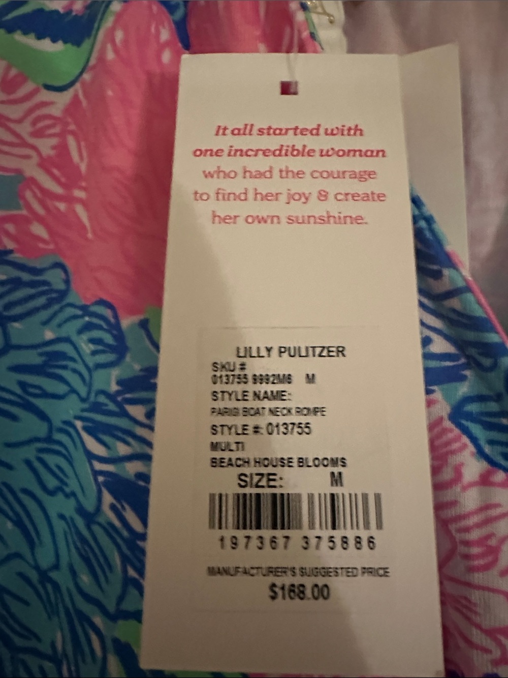 Lilly Pulitzer parigi romper - Picture 3 of 4